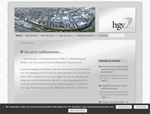 Tablet Screenshot of hgv-rottenburg.de